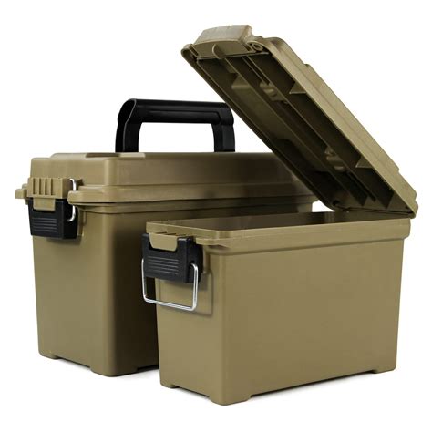 waterproof metal ammo box|lockable ammo box for travel.